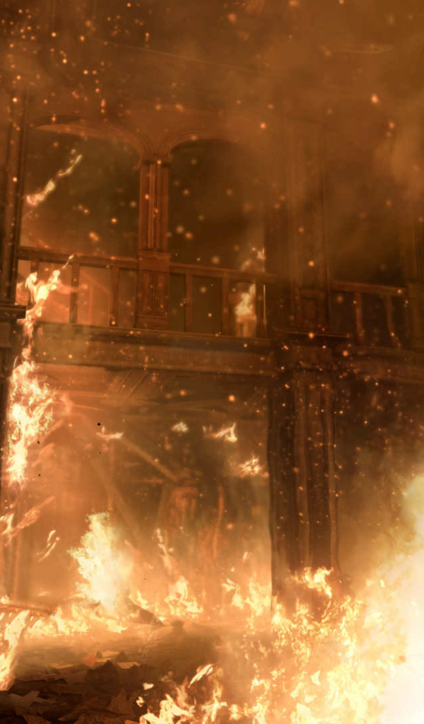 Thief: здание в огне