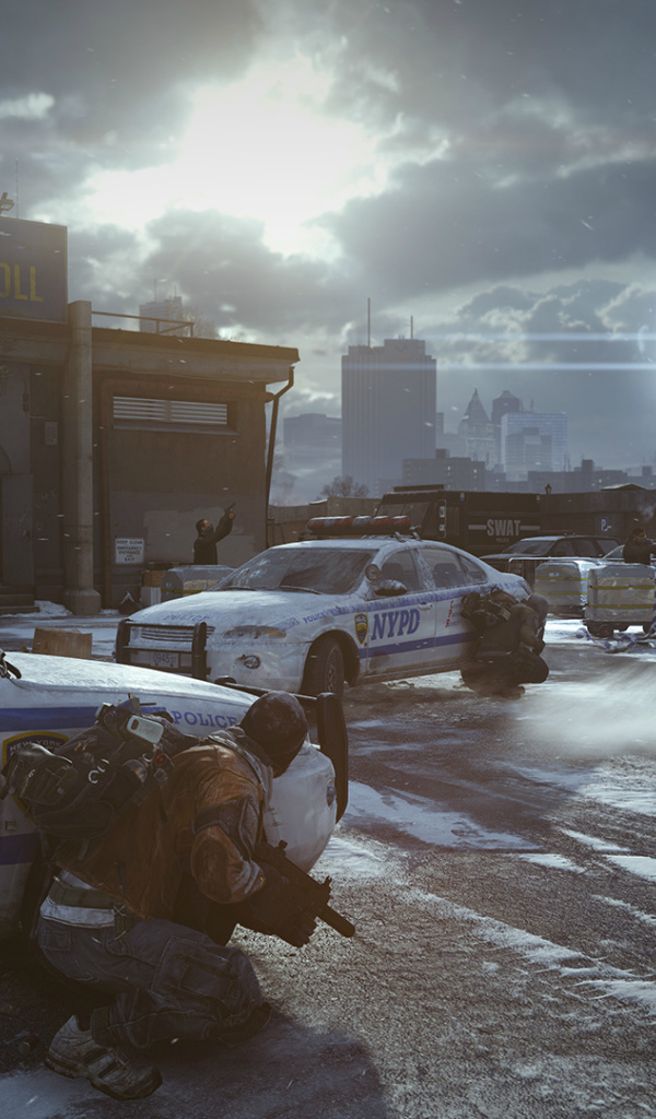 Tom Clancy's The division: укрываясь