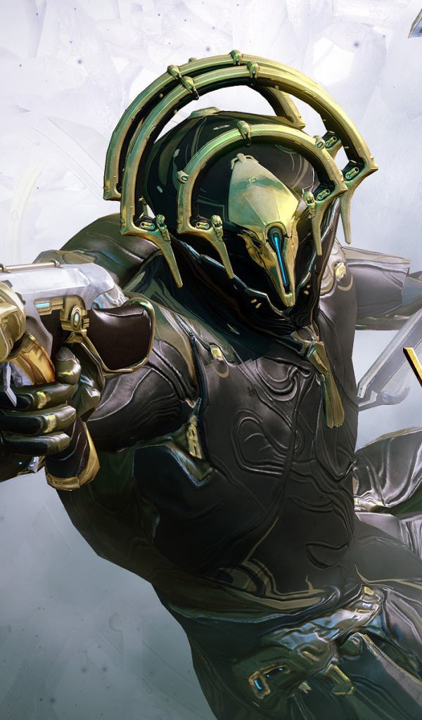 Warframe: киборг с оружием