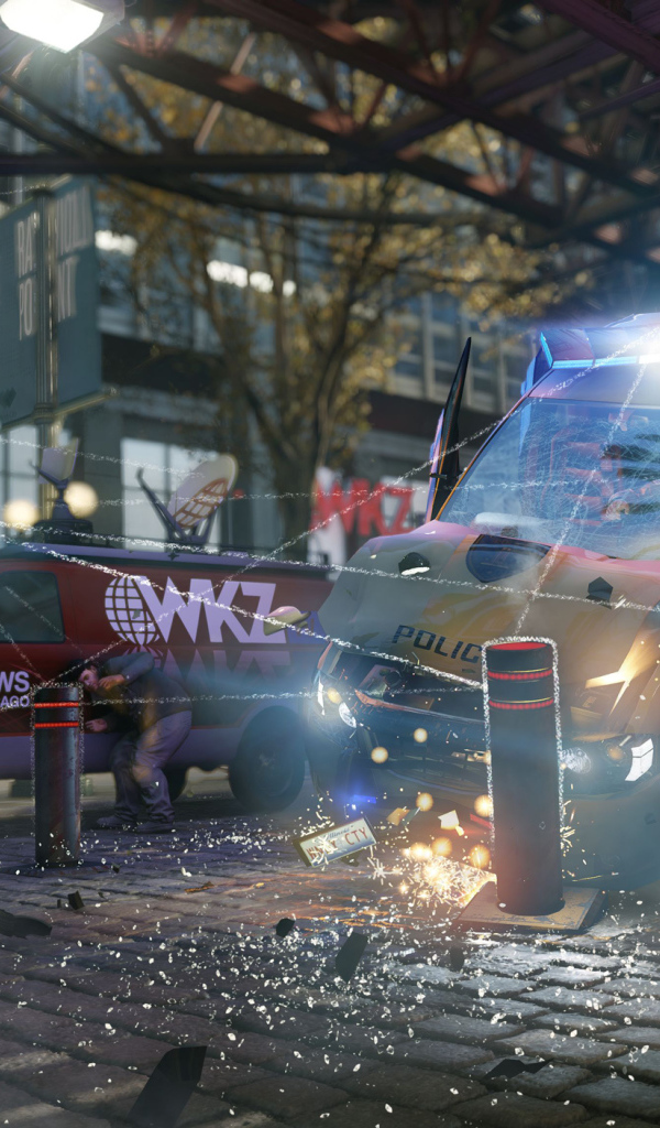 Watch Dogs: автокатастрофа