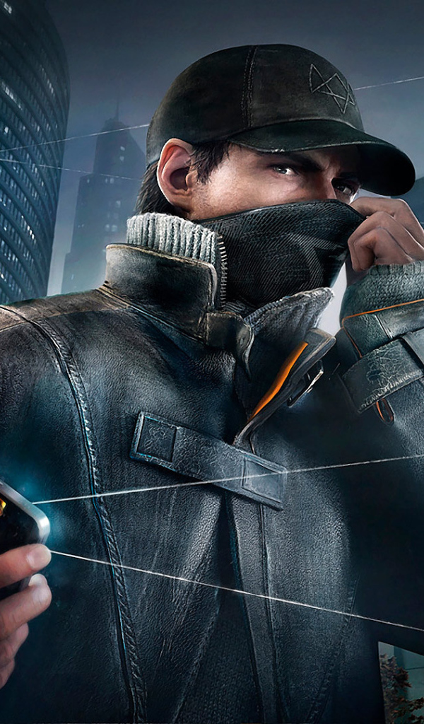 Watch Dogs: hero hiding his face
