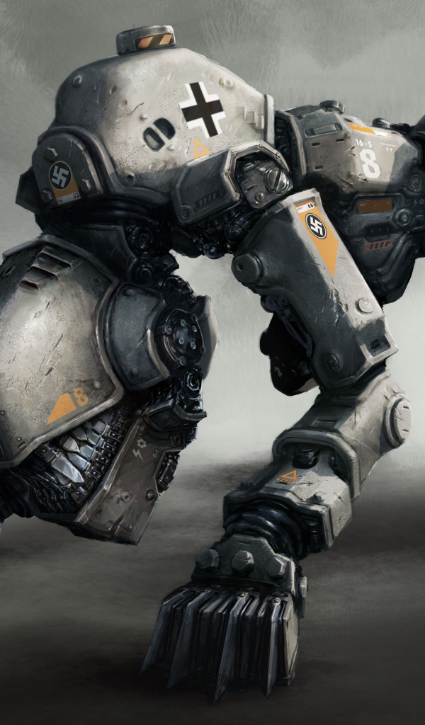 Wolfenstein New Order: робот собака