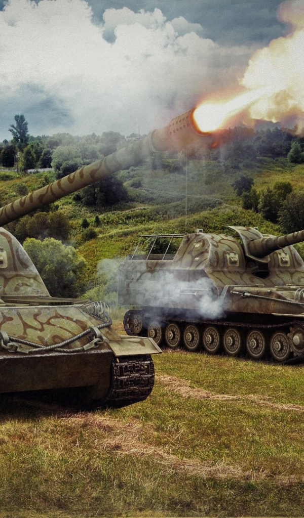 World of Tanks: артиллерия