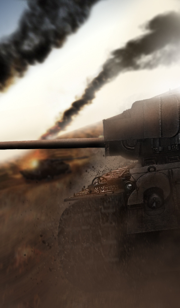 World of Tanks: танк на поле боя