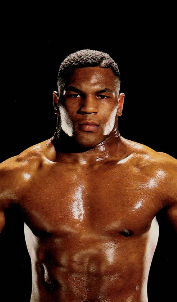 Молодой Майк Тайсон