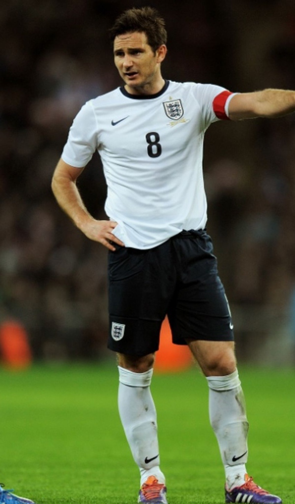 The captain of Chelsea Frank Lampard