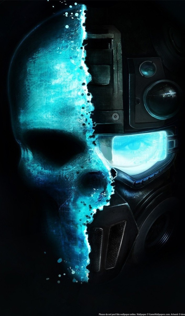 call of duty: ghosts в синей маске