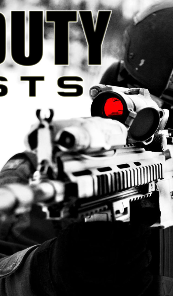 call of duty: ghosts снайпер