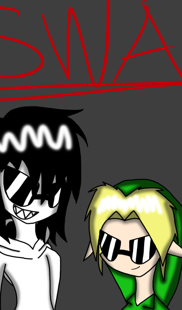 Рисунок с надписью swag