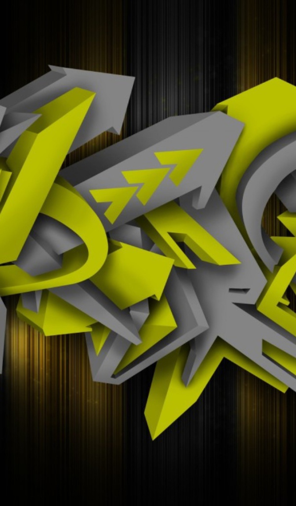 3Д граффити 