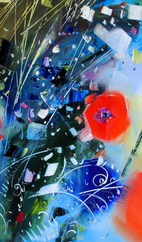 Абстрактные маки