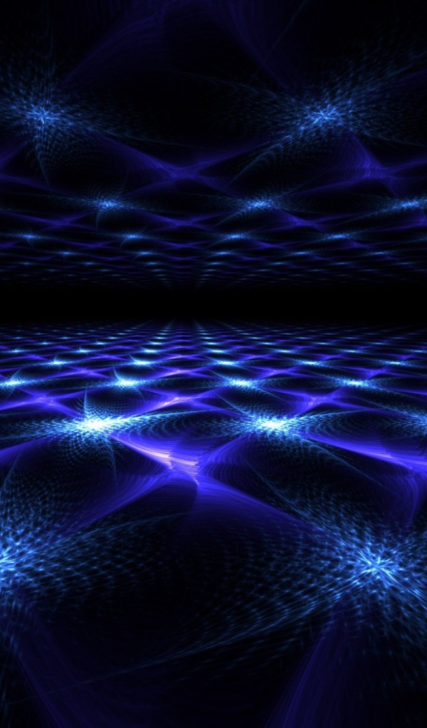 Голубой фрактал