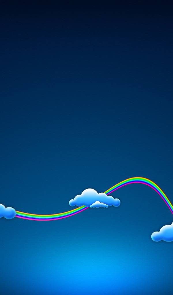 Облака в голубом небе