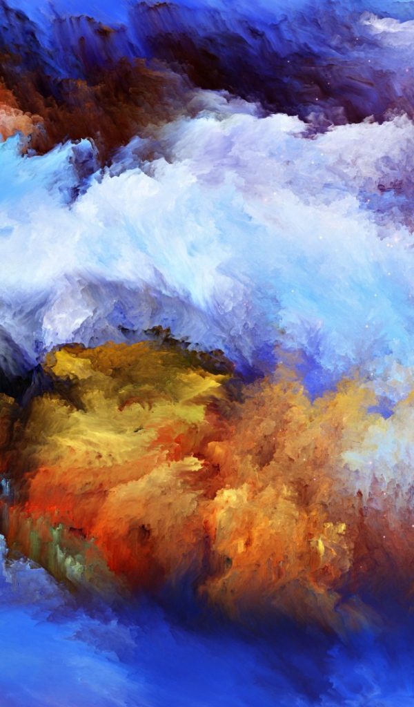 Облака и звездное небо