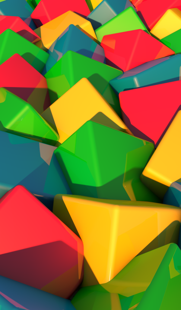 Разноцветные кубики