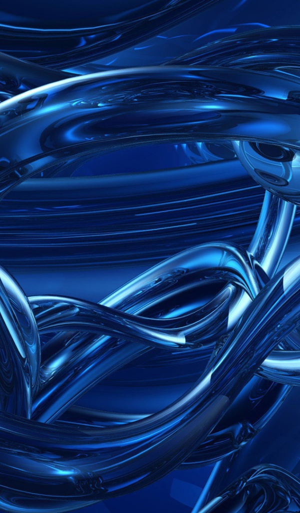 Синяя абстракция