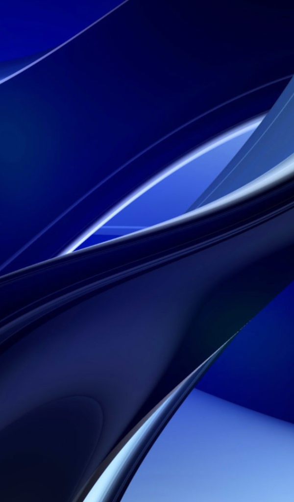 Синий изгиб