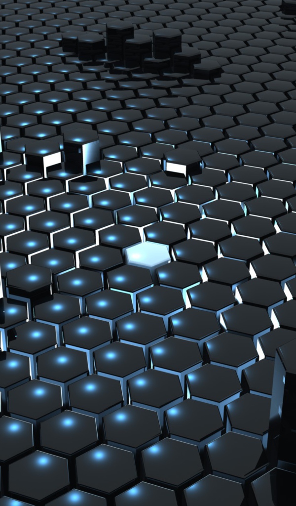 Светящийся шестигранник