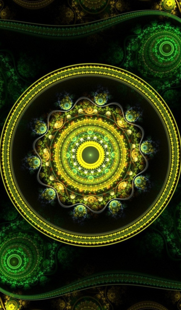 Зеленая абстракция