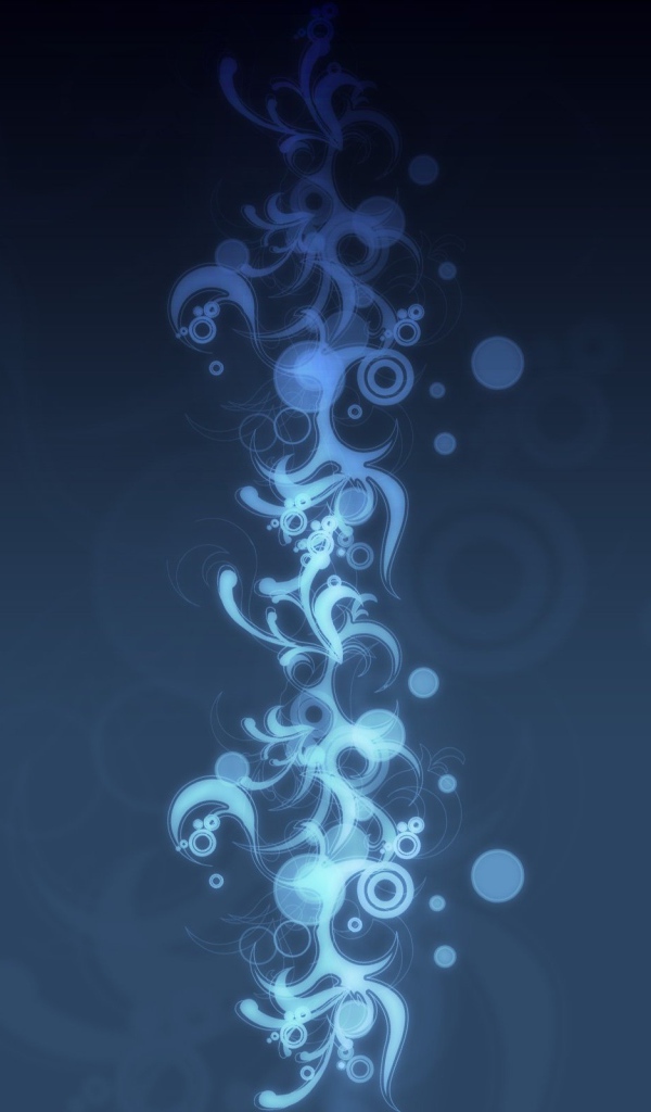 Светло голубой абстрактный дизайн