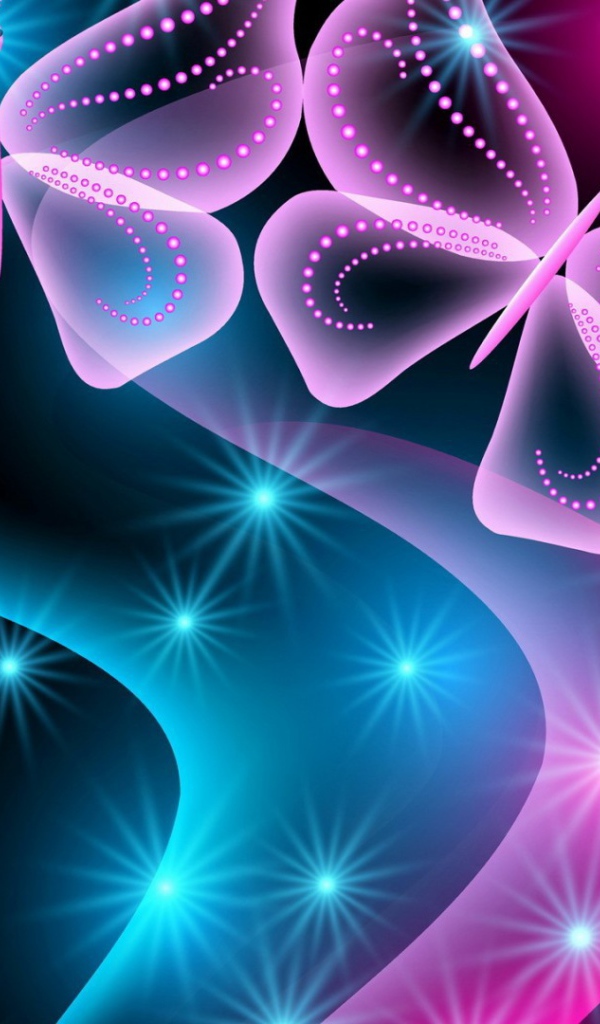 Розовые бабочки