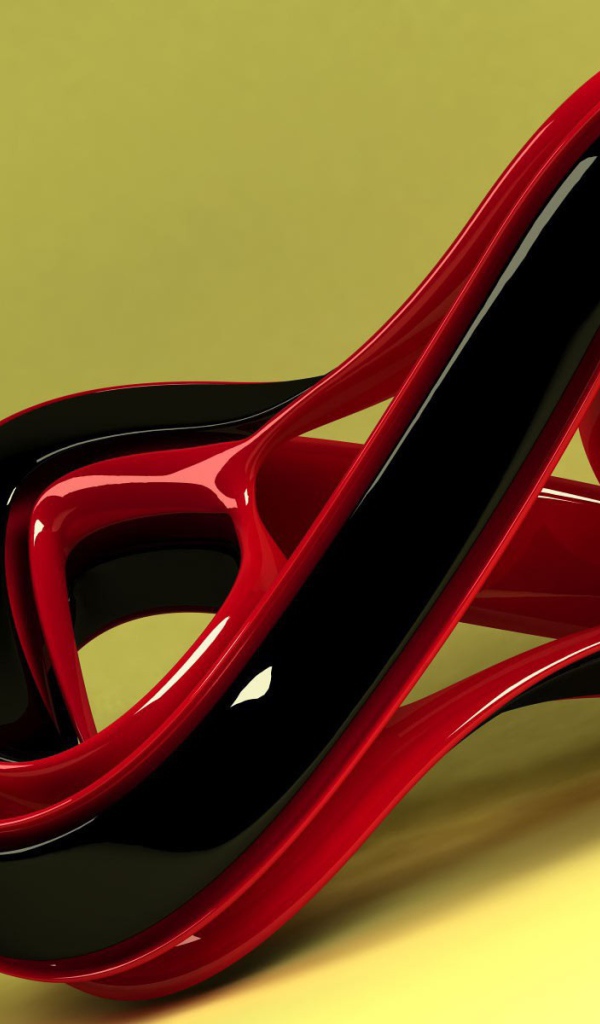 Красно черная фигура