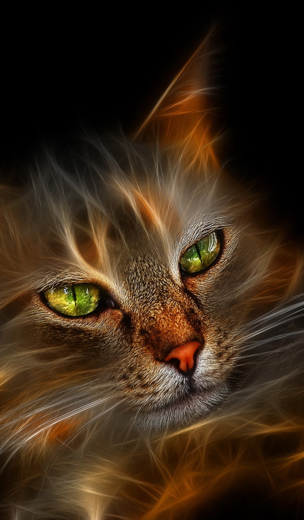 Огненная кошка