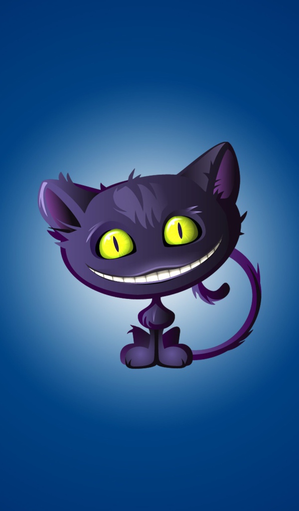 Смешной рисунок кота