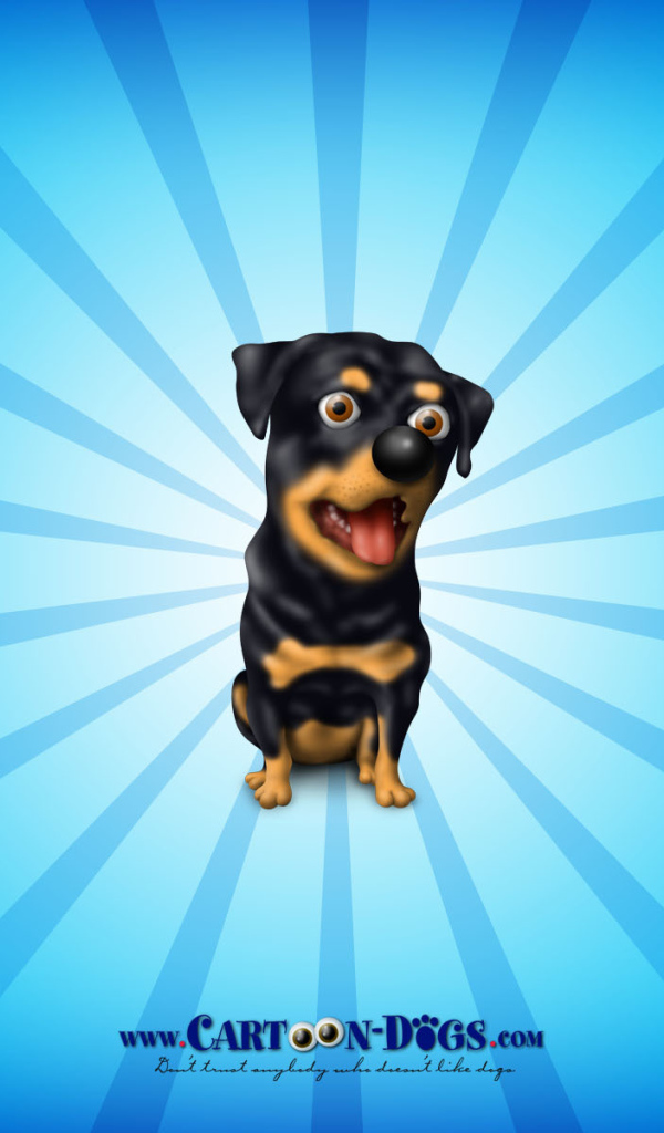 Ротвейлер из мультфильма