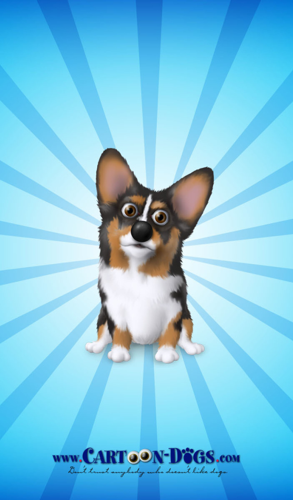 Вельш-корги из мультфильма