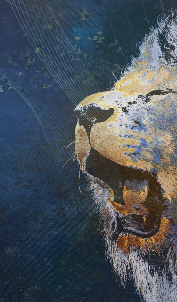 Рычащий лев