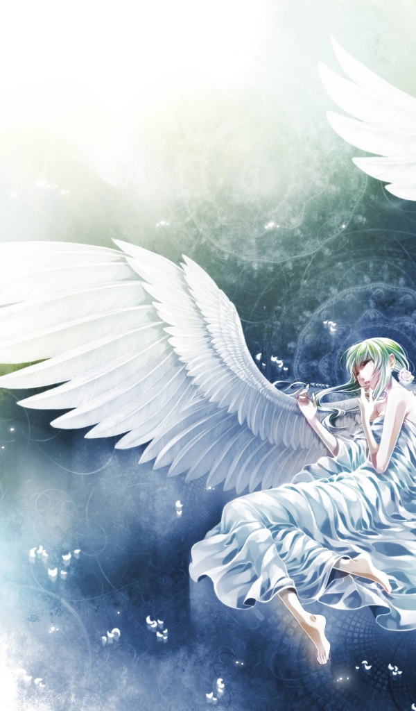 Ангел в белом платье
