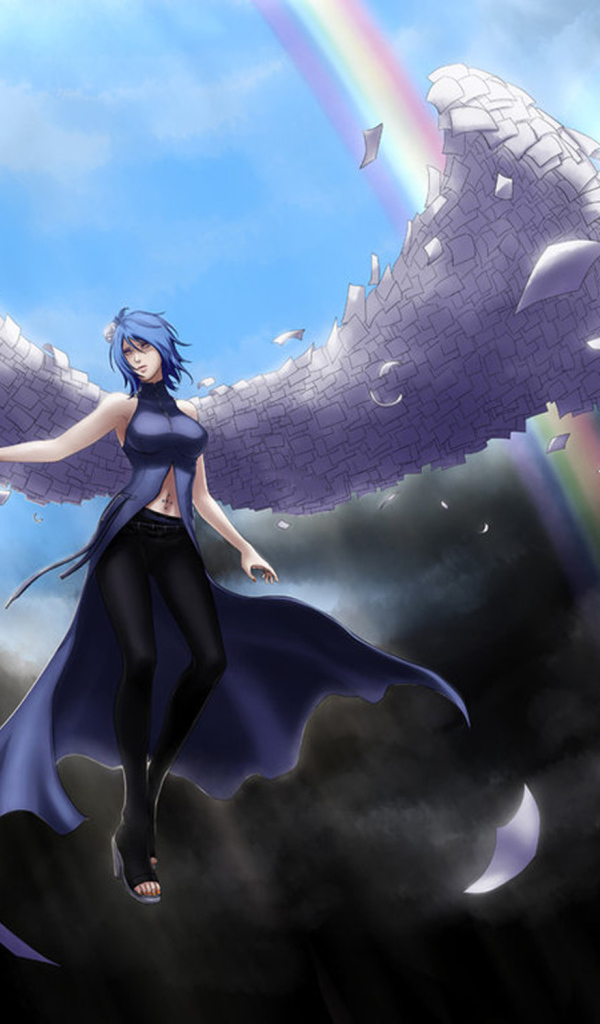 Ангел с белыми крыльями