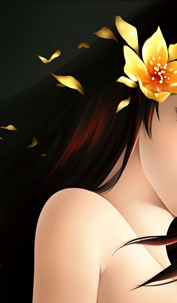 Обои с девушкой Аниме