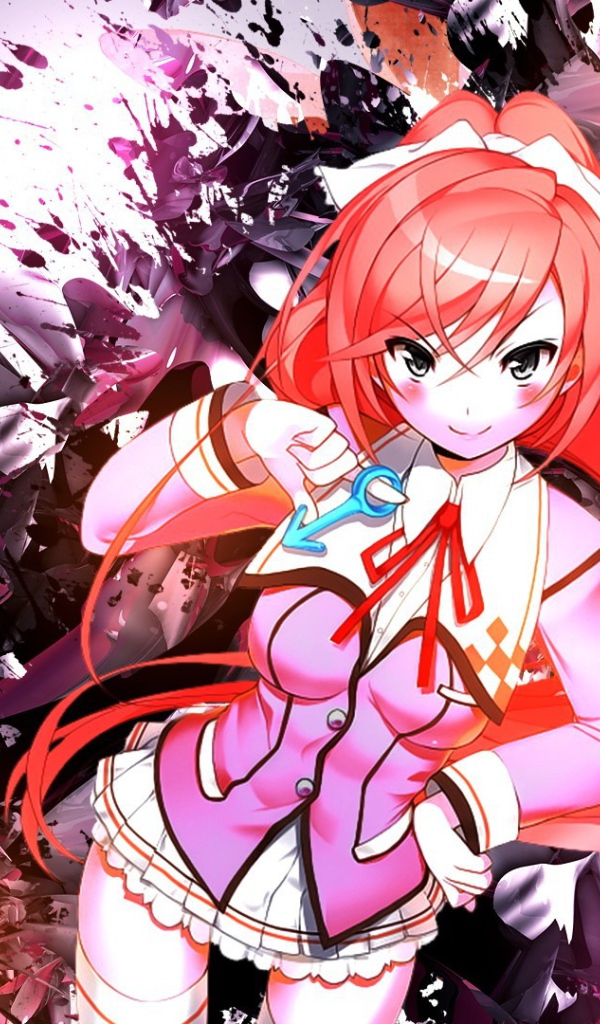 Аниме девочка с ключиком