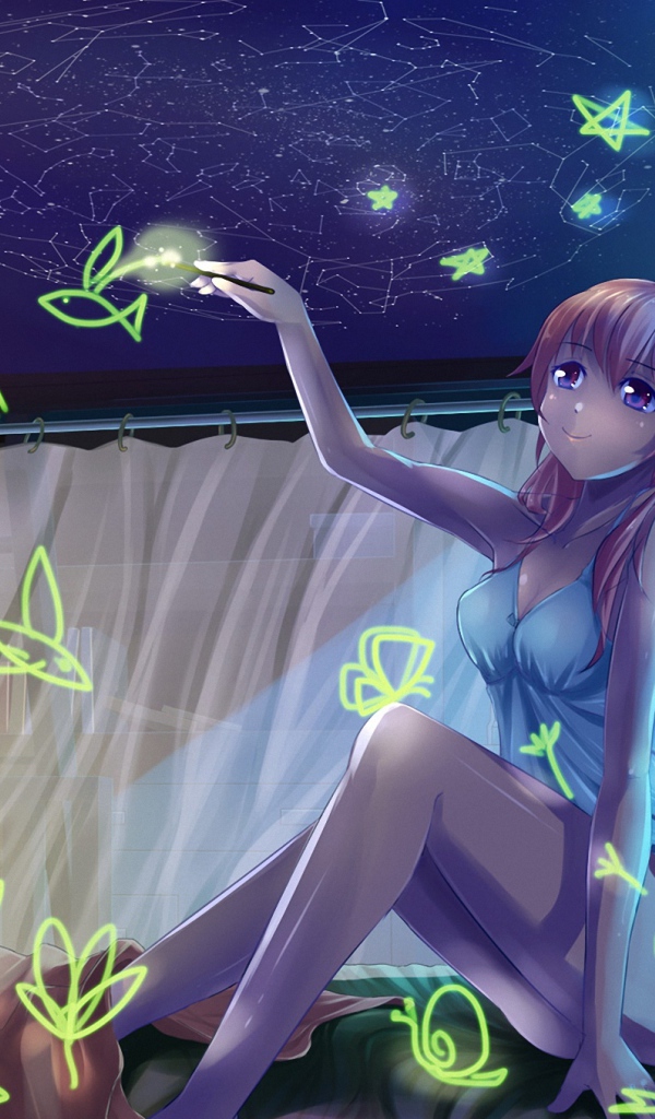 Мечтающая девочка