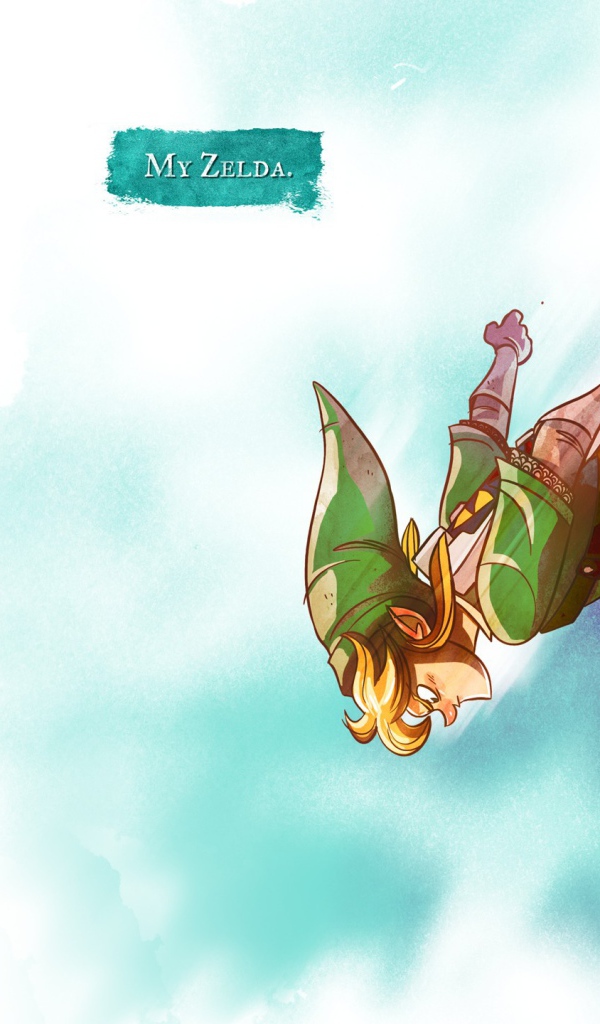 Девочка пикирует