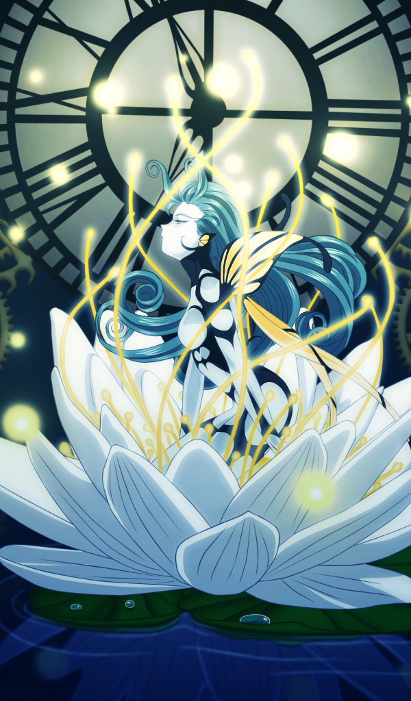 Девочка в лилии