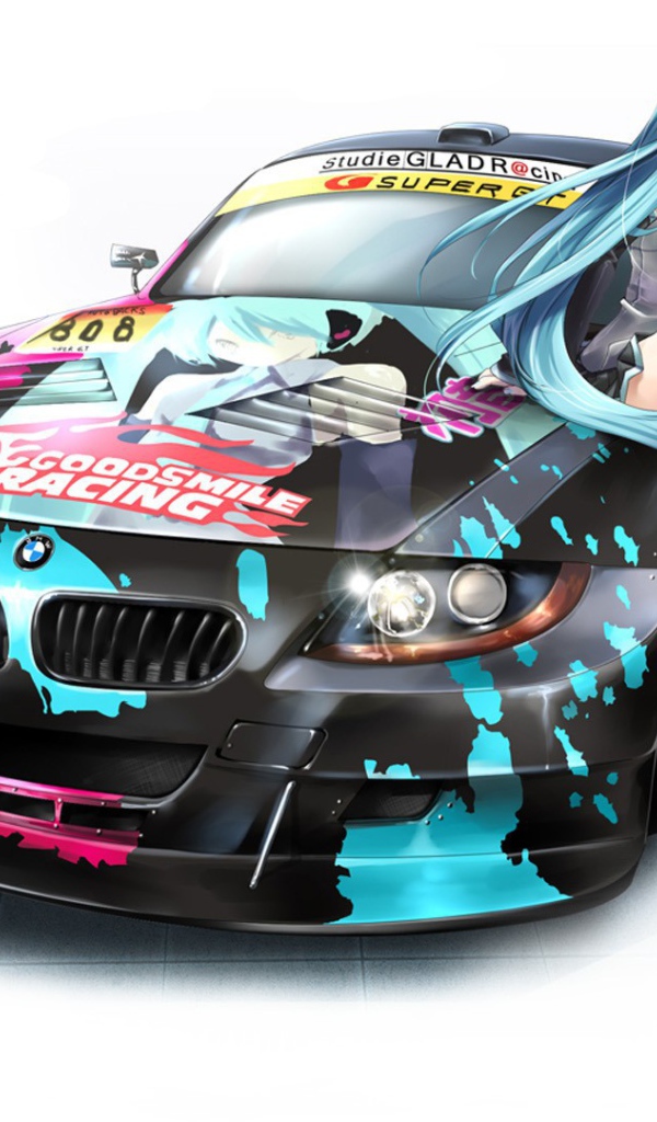 Девочка на автомобиле