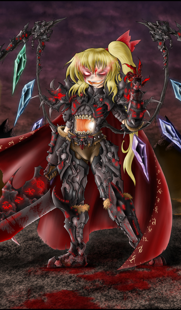 Девочка с окровавленным мечом