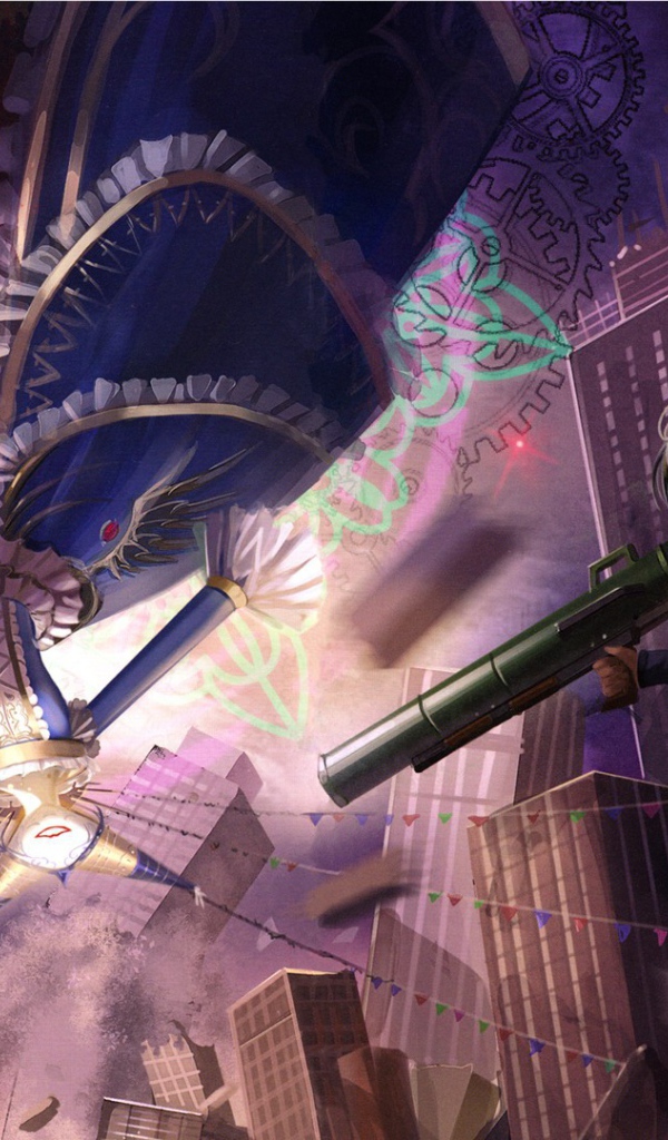 Девушка с гранатометом