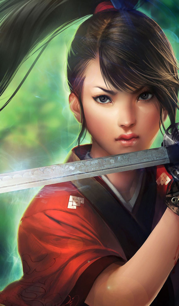Девушка с мечем