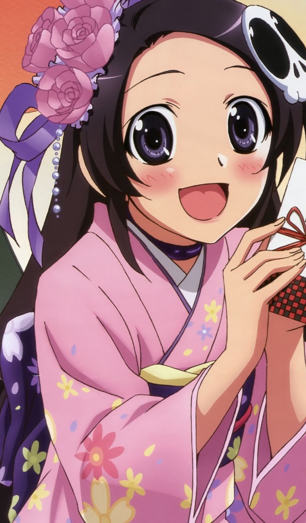 Девочка получила подарок