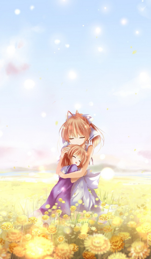 Девочки в поле