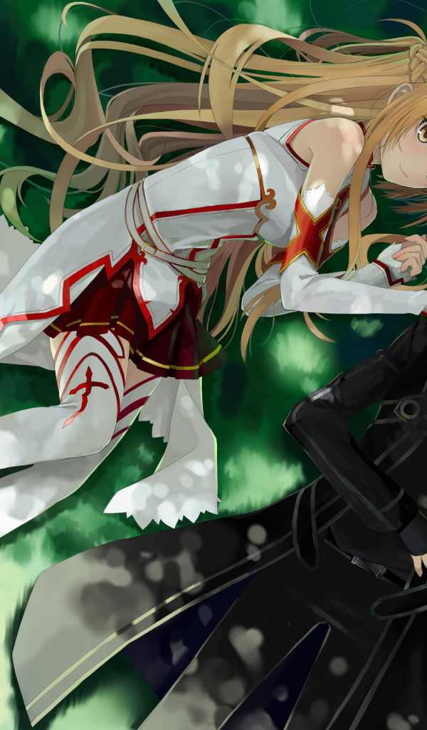 Парень с девушкой отдыхают