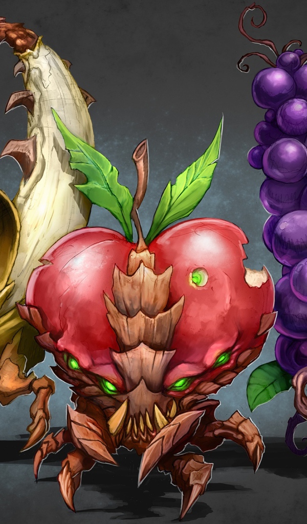 Анимация из фруктов