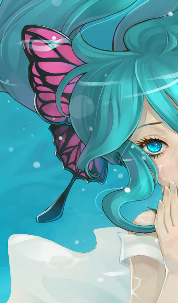 Девочка под водой