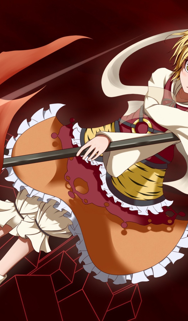 Девочка с копьем