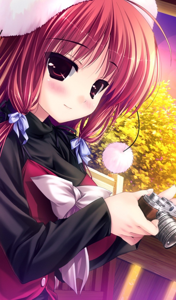 Девочка с фотоаппаратом