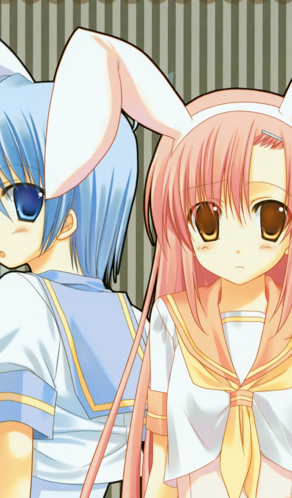 Девочки с заячьими ушами